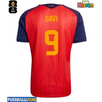 Spanien Paez Gavi #9 Heimtrikot WM 2026 Kurzarm